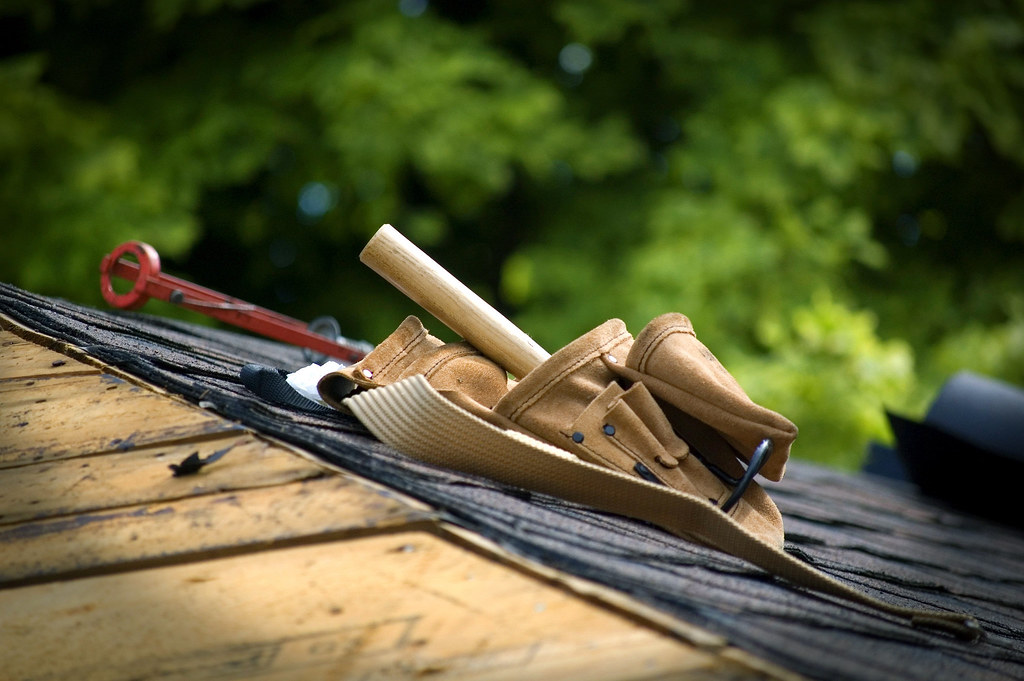 Professional roofing tools and equipment for expert installation and repair work